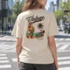 "Retro Beach Pinup" Heavyweight Unisex Crewneck T-shirt | Gildan 5000