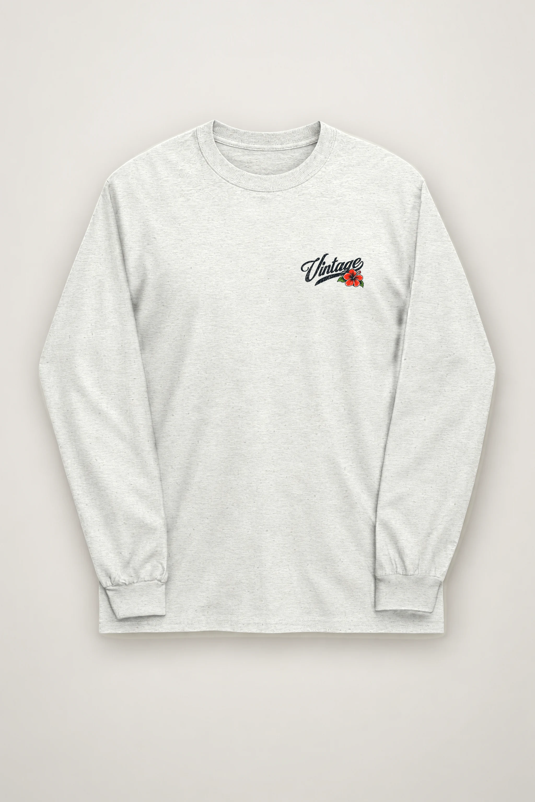 "Retro Beach Pinup" Unisex Longsleeve T-shirt