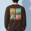 "Retro Bears" Heavy Blend Unisex Crewneck Sweatshirt