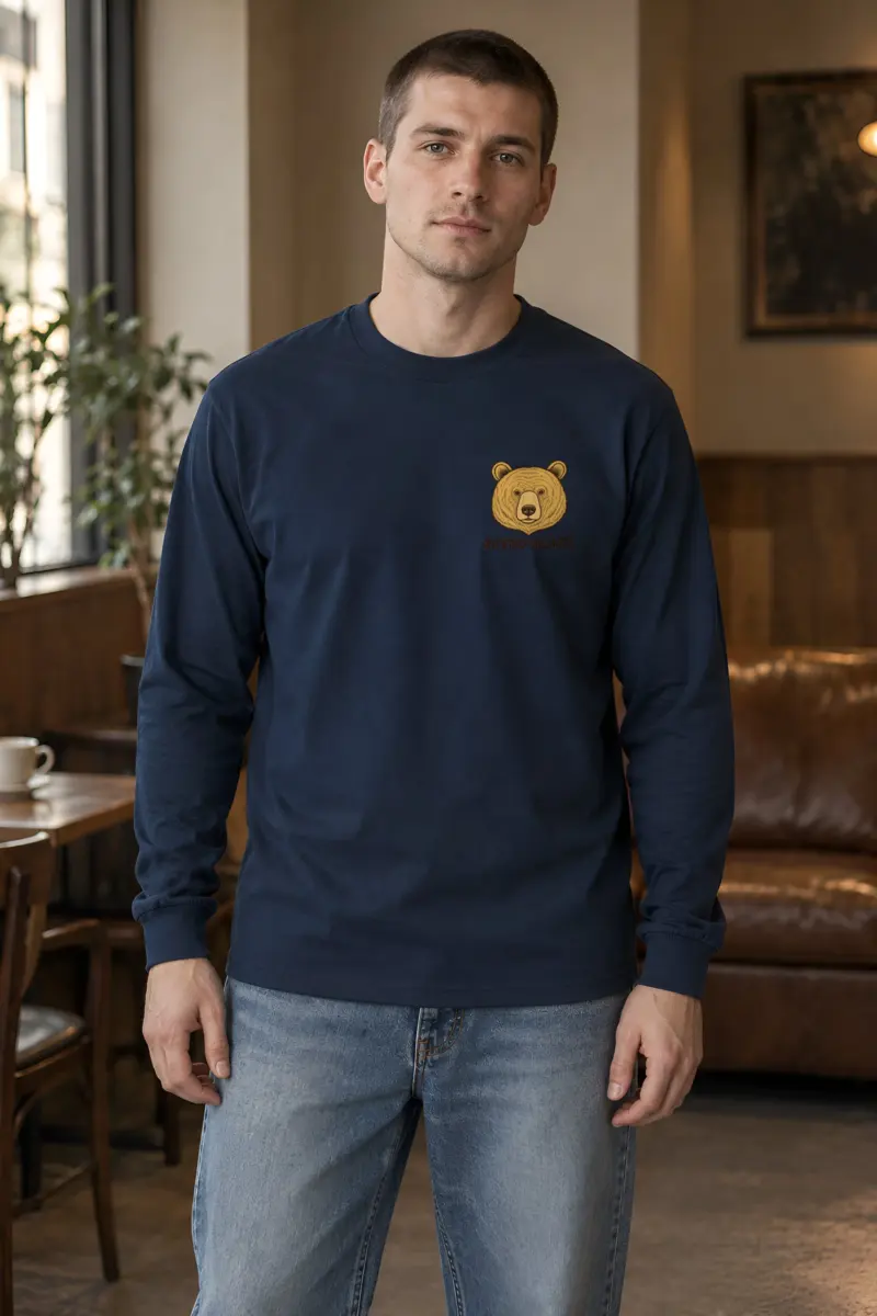 "Retro Bears" Unisex Longsleeve T-shirt