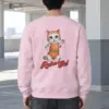 "Retro Cat" Heavy Blend Unisex Crewneck Sweatshirt