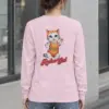 "Retro Cat" Unisex Longsleeve T-shirt