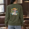 "Retro Dance Rays" Heavy Blend Unisex Crewneck Sweatshirt