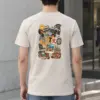 "Retro Good Times" Heavyweight Unisex Crewneck T-shirt