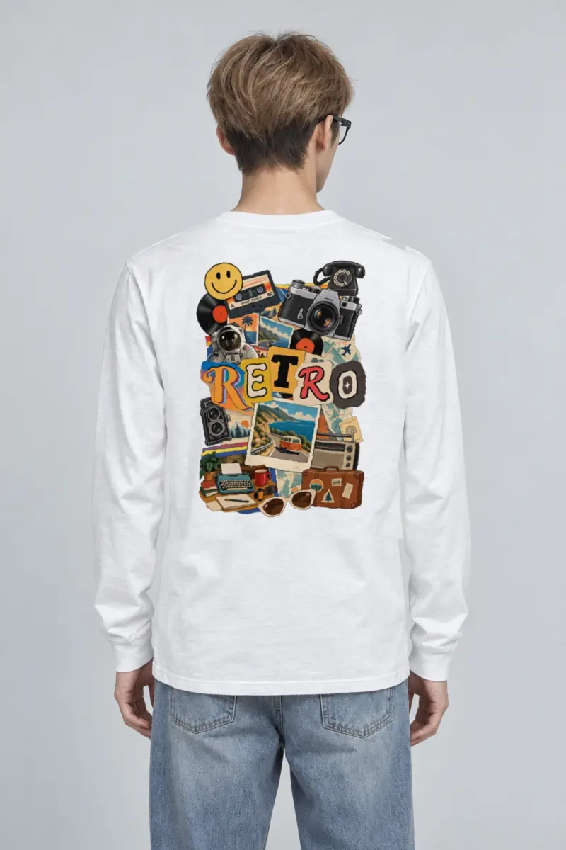 "Retro Good Times" Unisex Longsleeve T-shirt