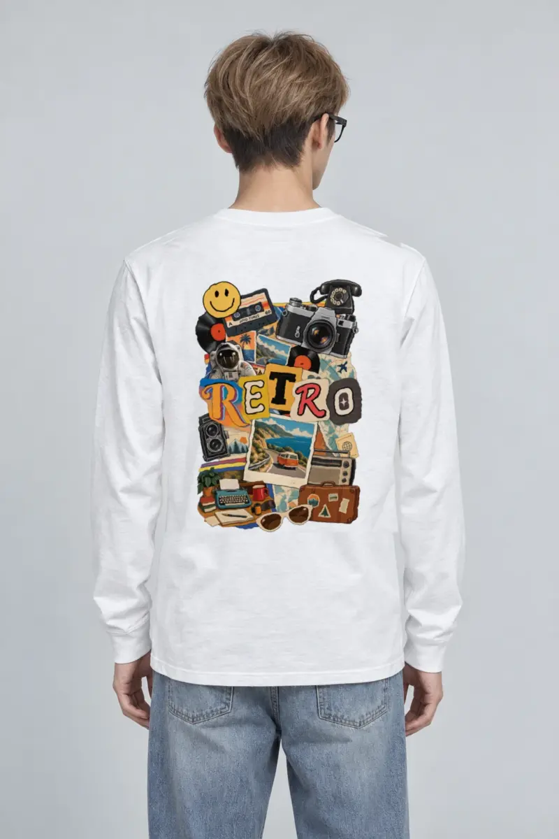 "Retro Good Times" Unisex Longsleeve T-shirt