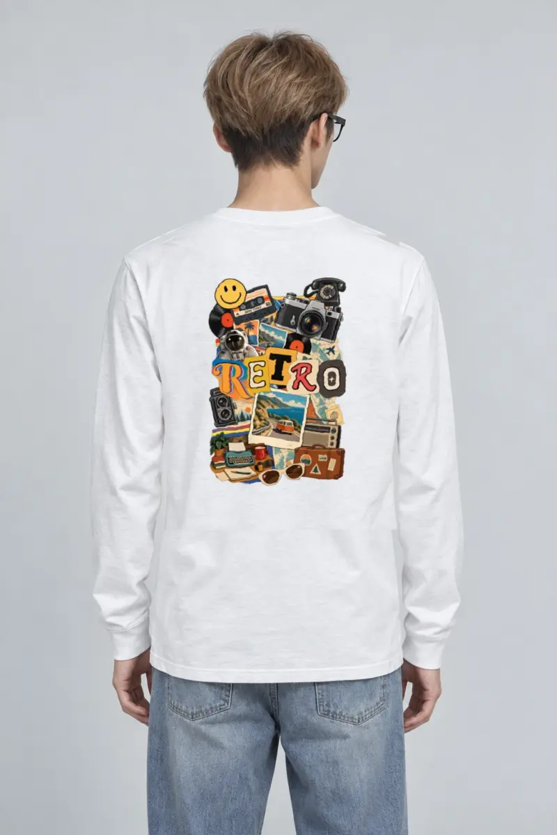 "Retro Good Times" Unisex Longsleeve T-shirt