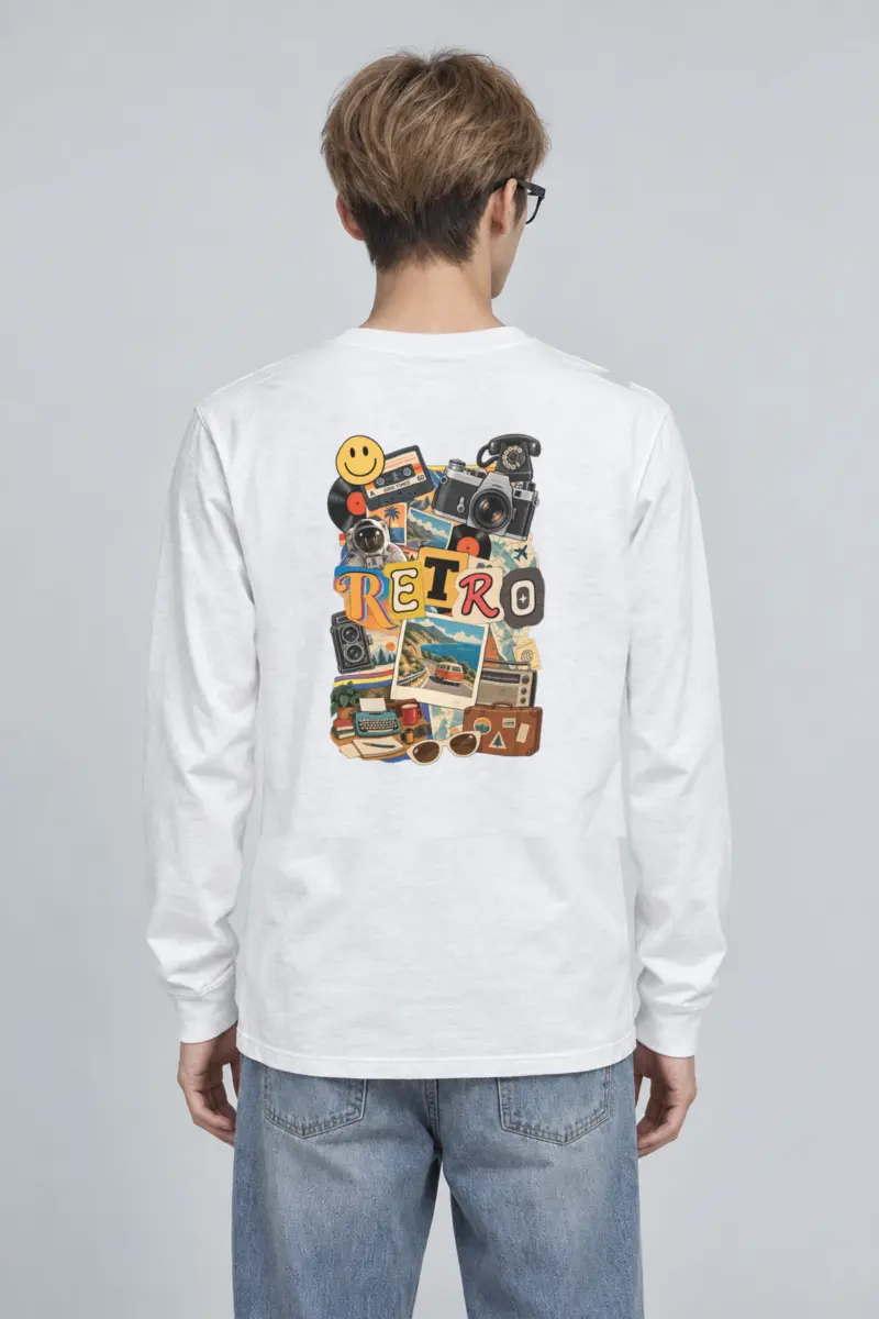"Retro Good Times" Unisex Longsleeve T-shirt