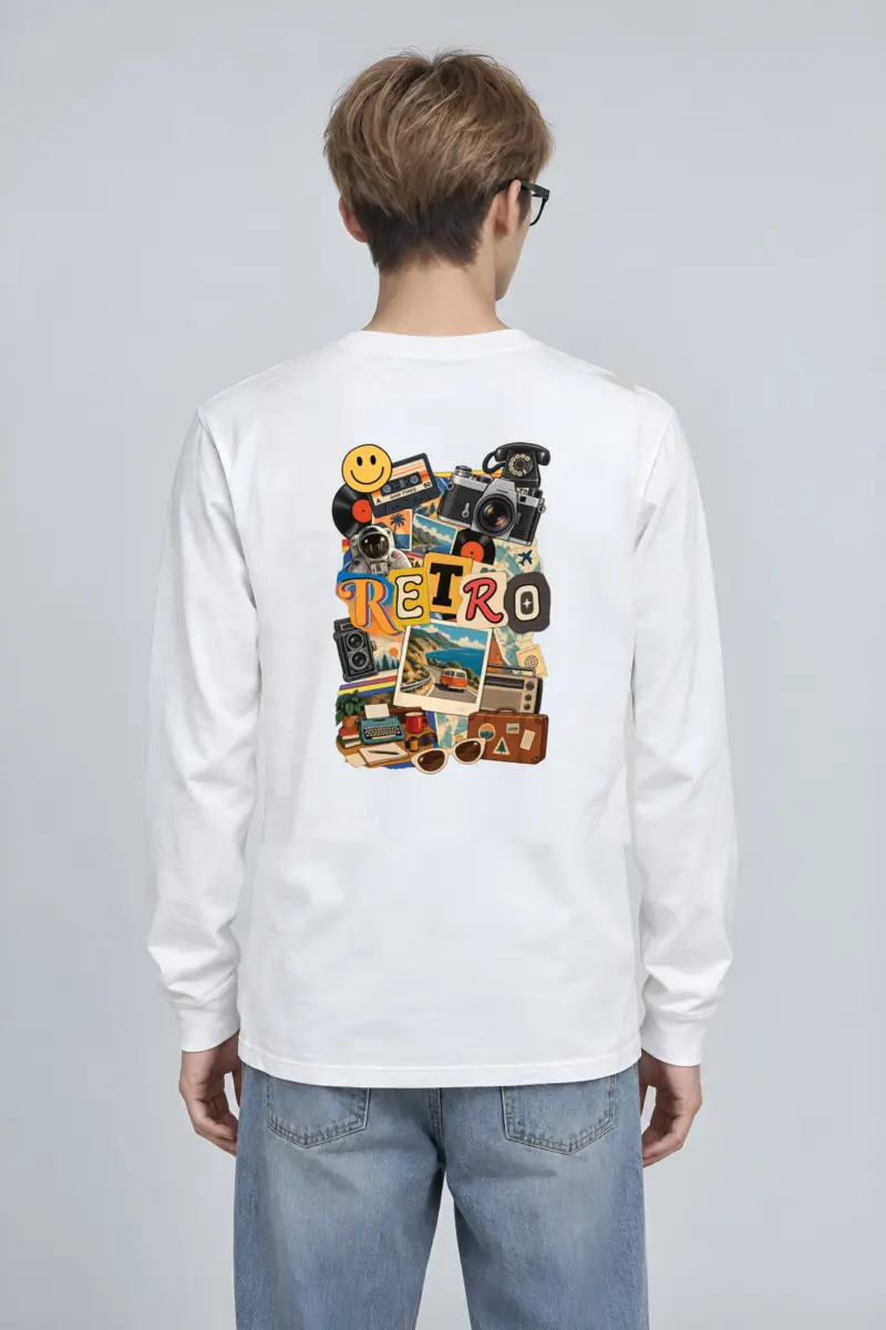 "Retro Good Times" Unisex Longsleeve T-shirt