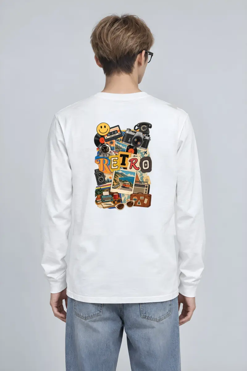 "Retro Good Times" Unisex Longsleeve T-shirt