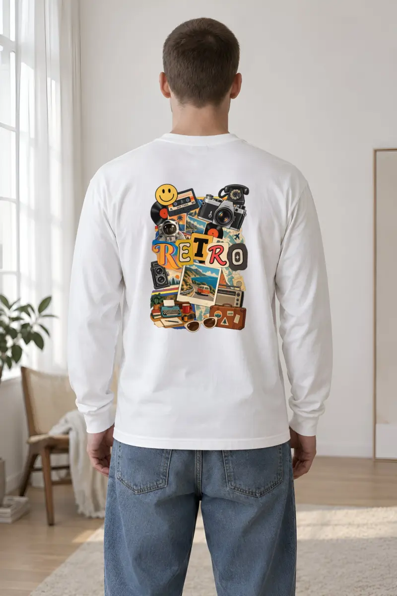 "Retro Good Times" Unisex Longsleeve T-shirt