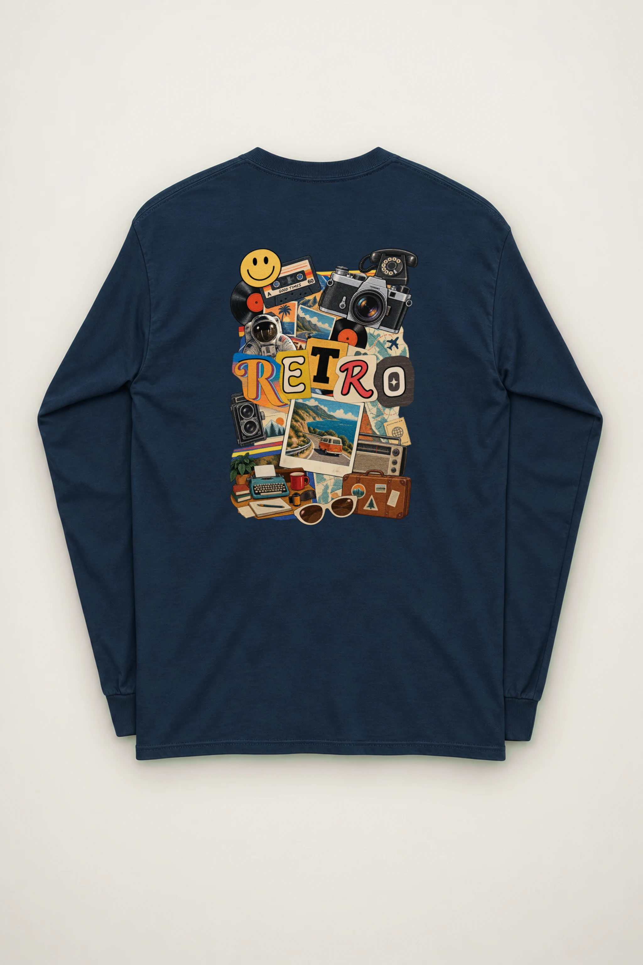 "Retro Good Times" Unisex Longsleeve T-shirt