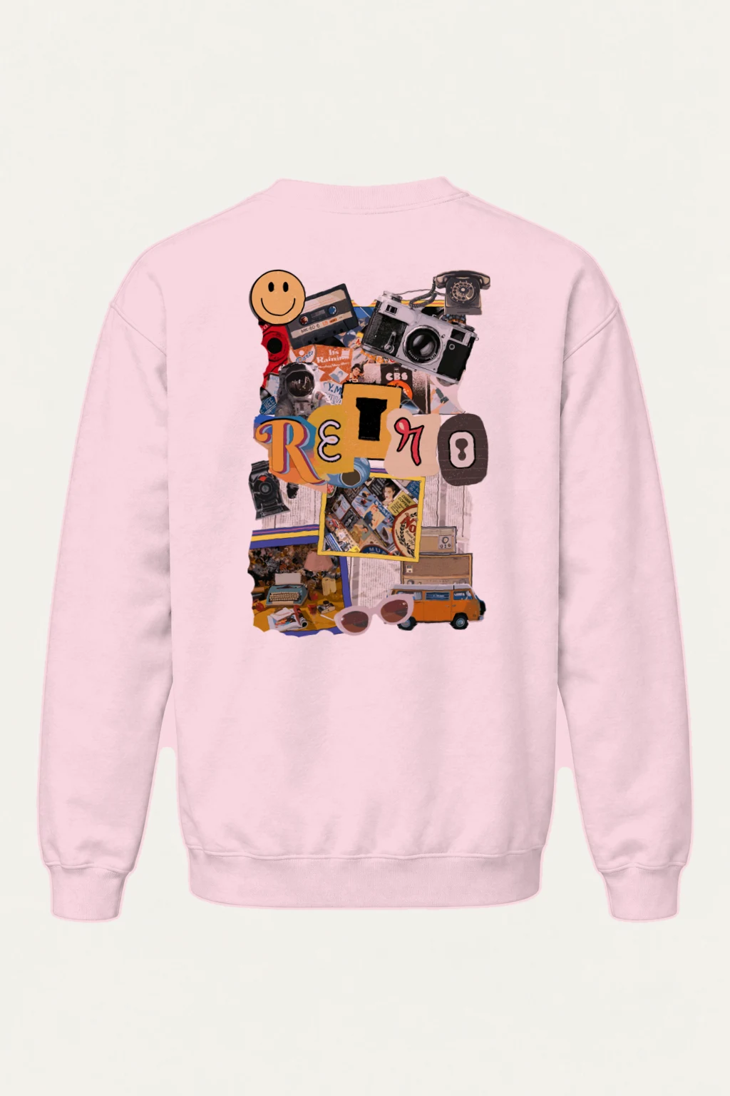 "Retro Mix 60" Heavy Blend Unisex Crewneck Sweatshirt | Gildan 18000
