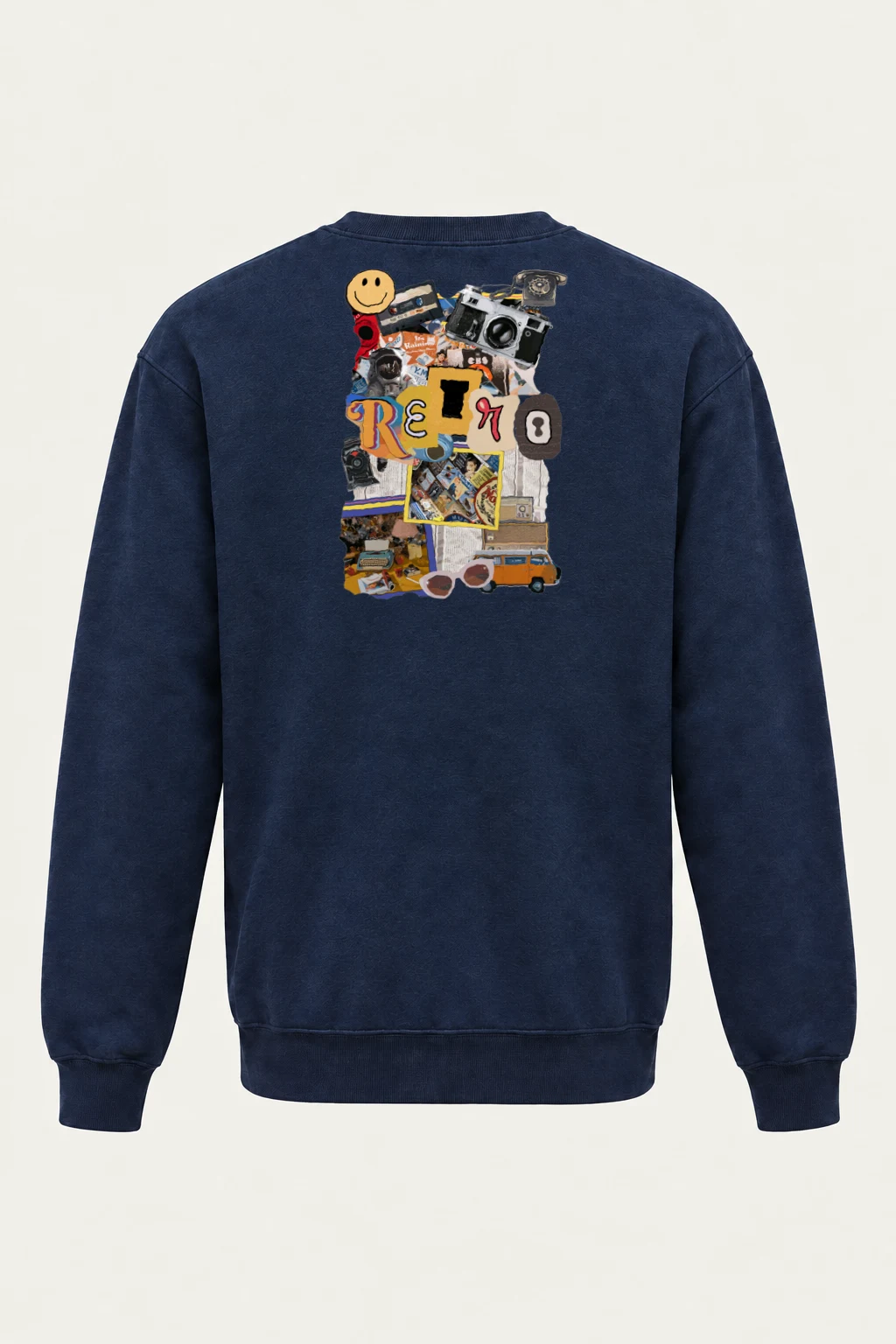 "Retro Mix 60" Heavy Blend Unisex Crewneck Sweatshirt | Gildan 18000