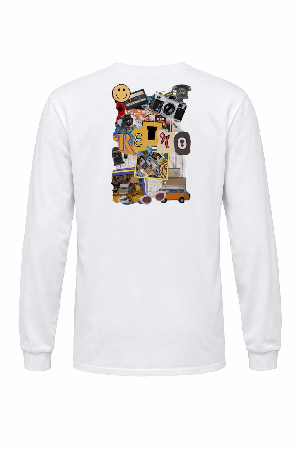 "Retro Mix" Unisex Longsleeve T-shirt | Gildan 2400