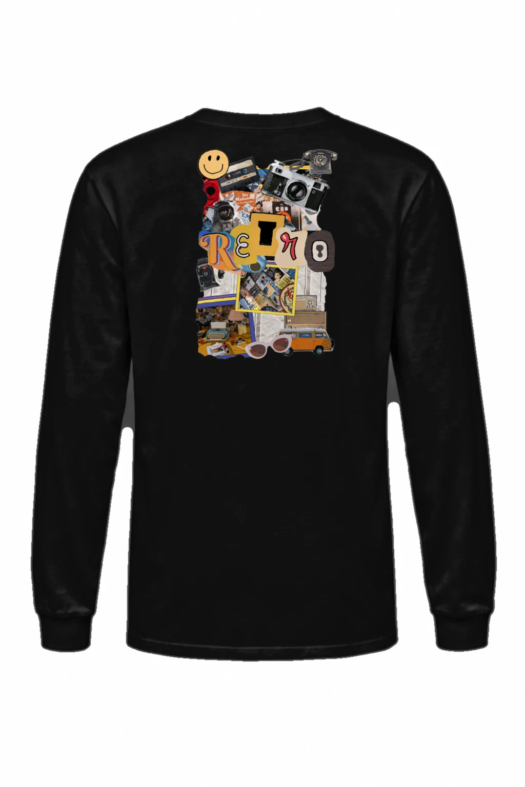 "Retro Mix" Unisex Longsleeve T-shirt | Gildan 2400