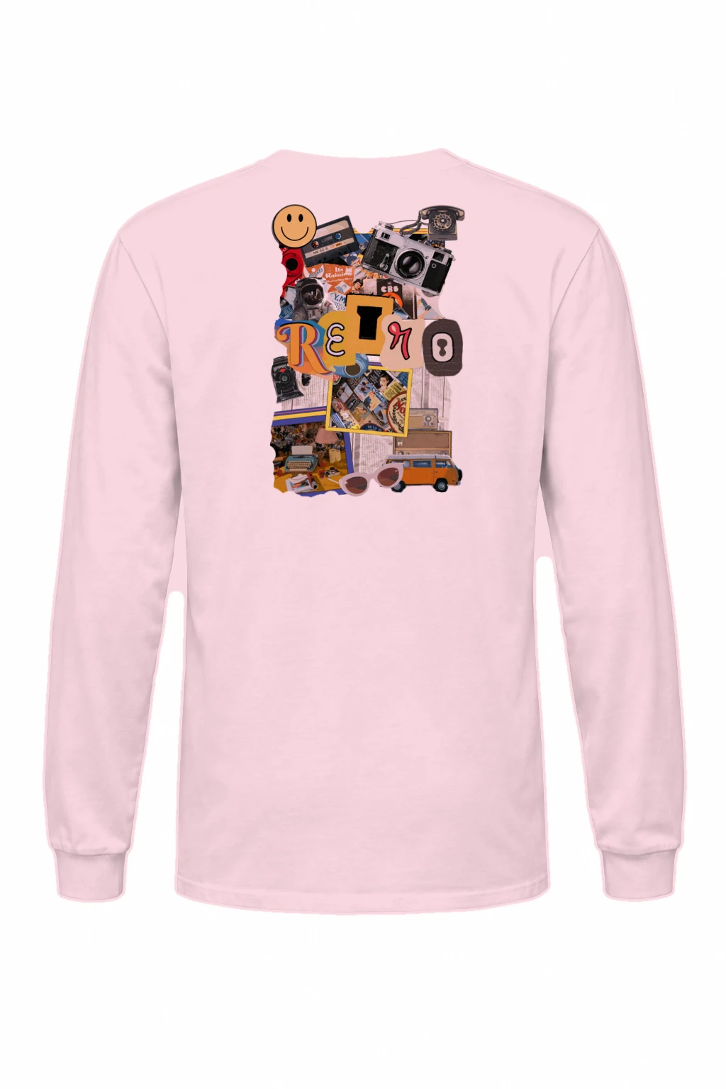 "Retro Mix" Unisex Longsleeve T-shirt | Gildan 2400