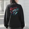 "Retro Speed" Heavy Blend Unisex Crewneck Sweatshirt | Gildan 18000