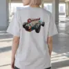 "Retro Speed" Heavyweight Unisex Crewneck T-shirt | Gildan 5000