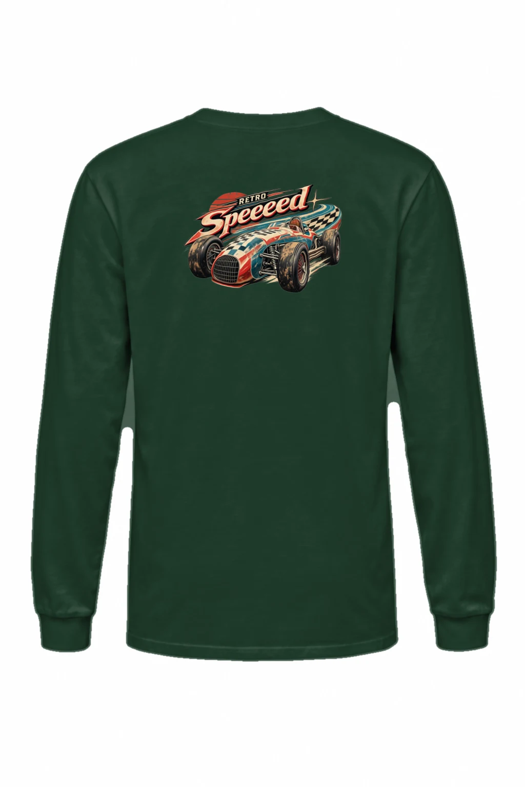"Retro Speed" Unisex Longsleeve T-shirt | Gildan 2400