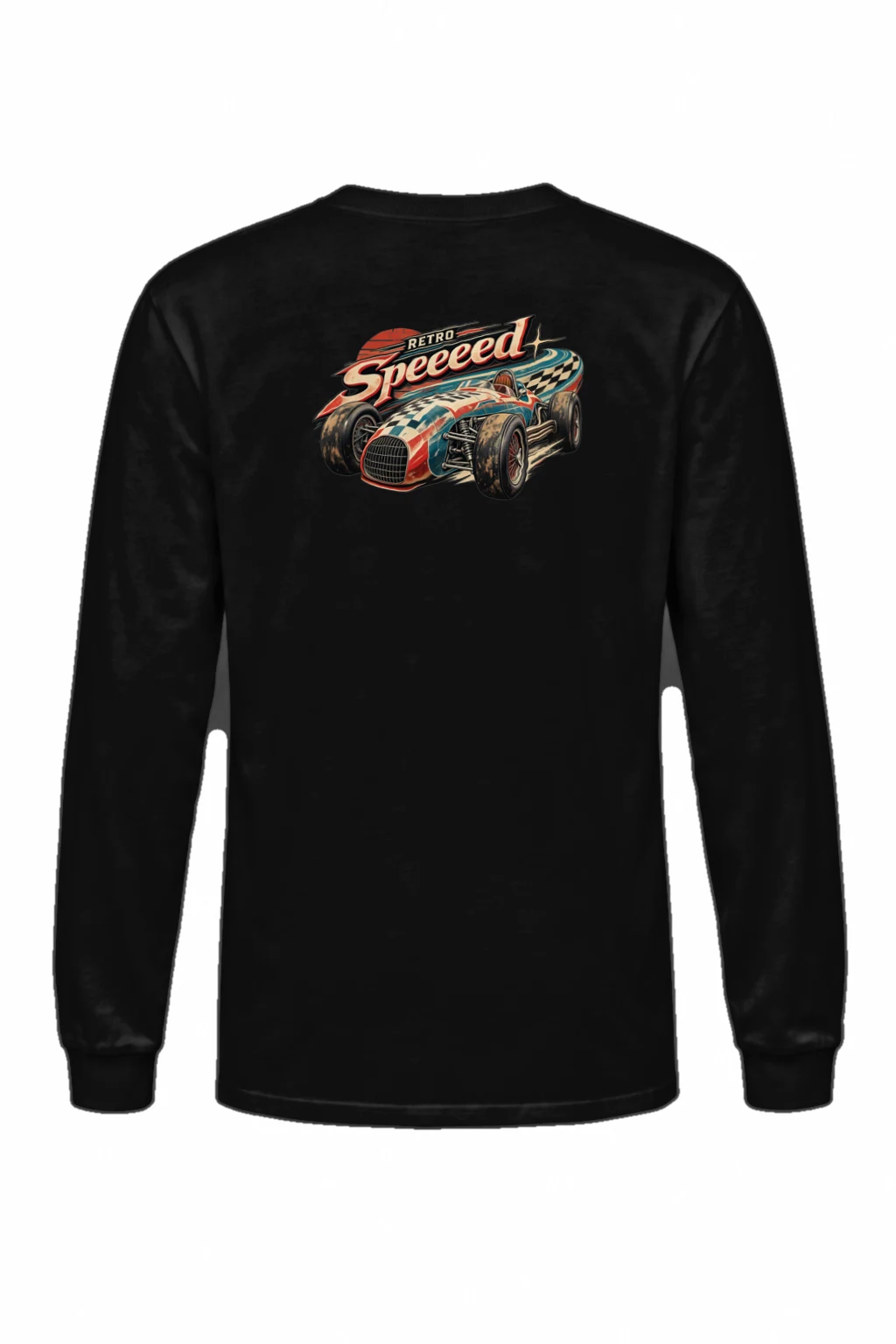 "Retro Speed" Unisex Longsleeve T-shirt | Gildan 2400