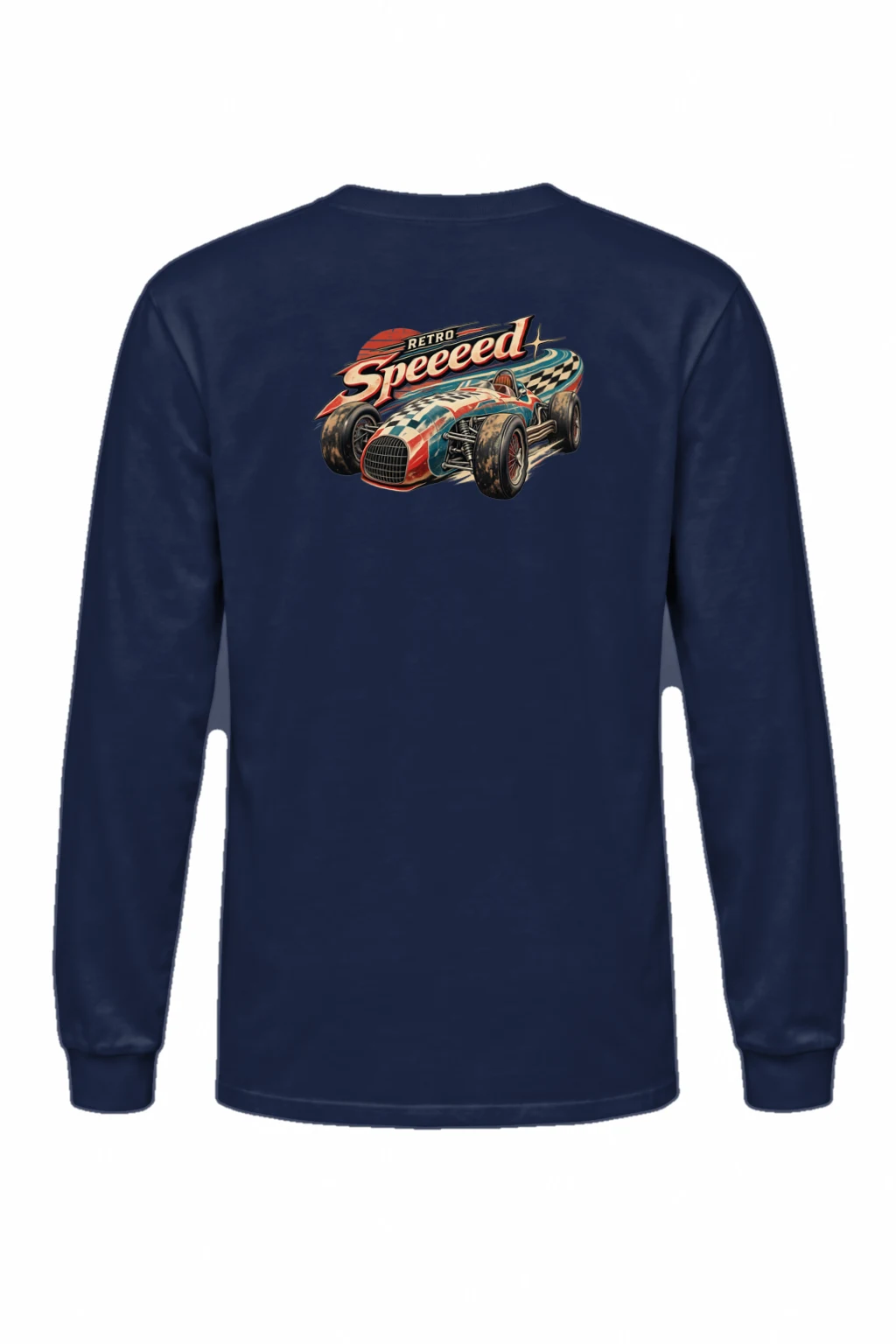 "Retro Speed" Unisex Longsleeve T-shirt | Gildan 2400