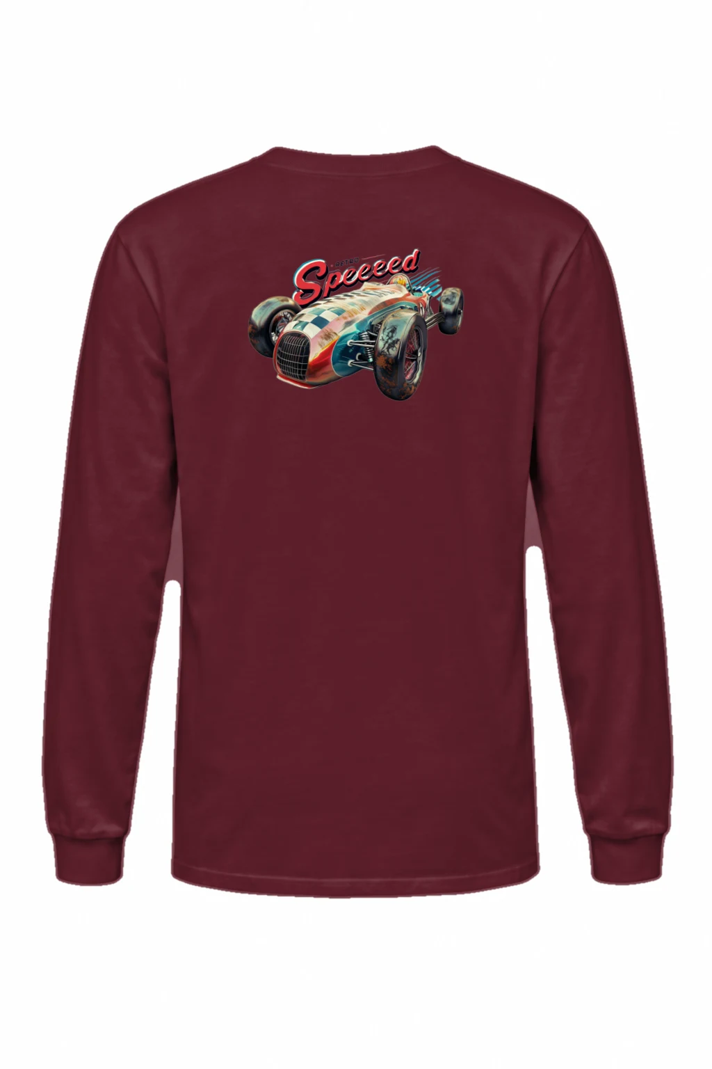 "Retro Speed" Unisex Longsleeve T-shirt | Gildan 2400