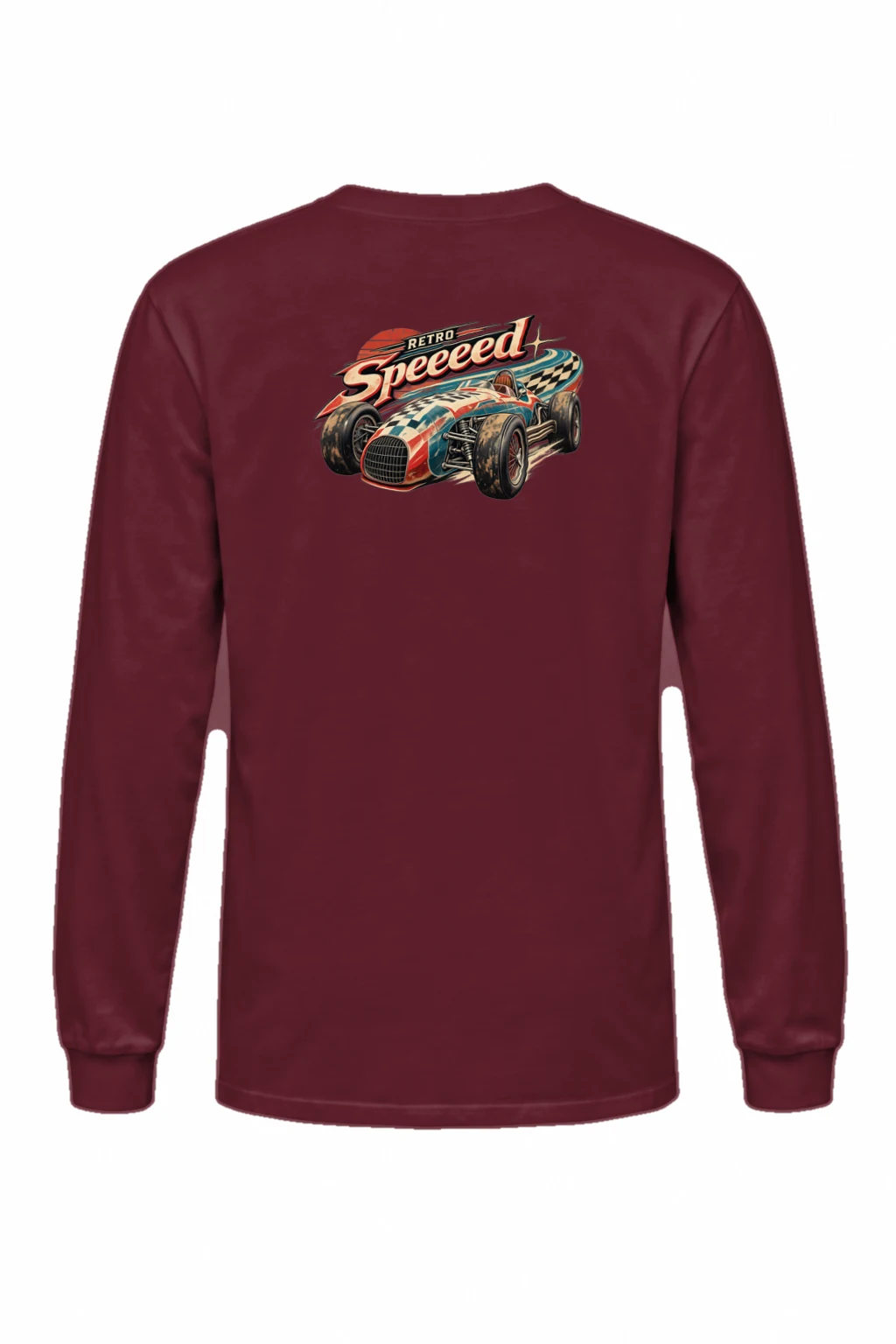 "Retro Speed" Unisex Longsleeve T-shirt | Gildan 2400