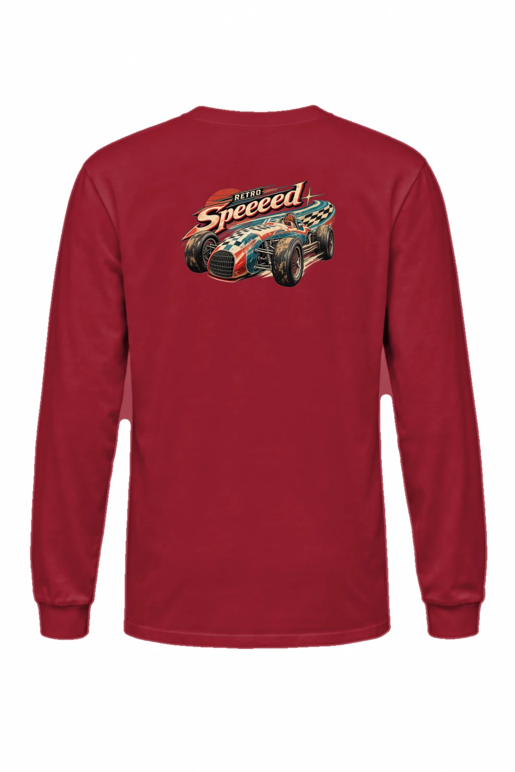 "Retro Speed" Unisex Longsleeve T-shirt | Gildan 2400