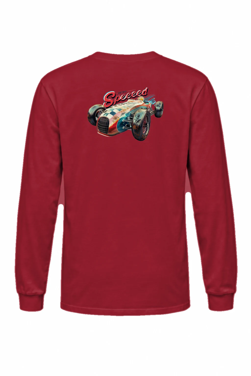 "Retro Speed" Unisex Longsleeve T-shirt | Gildan 2400
