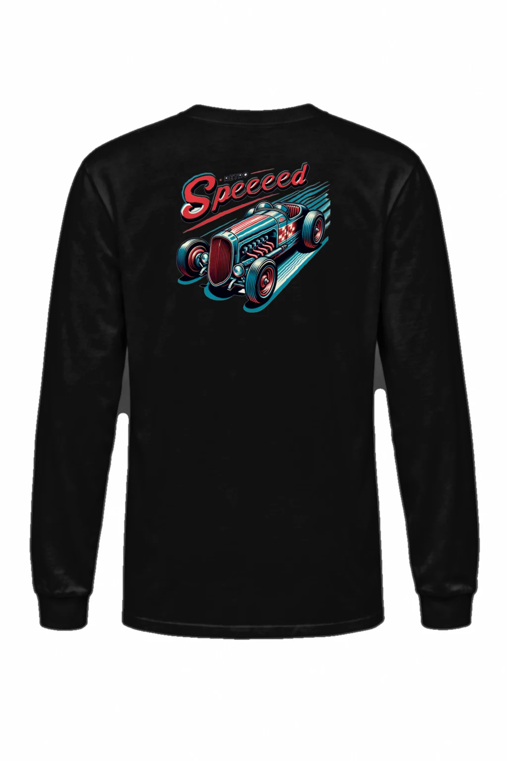 "Retro Speed" Unisex Longsleeve T-shirt | Gildan 2400