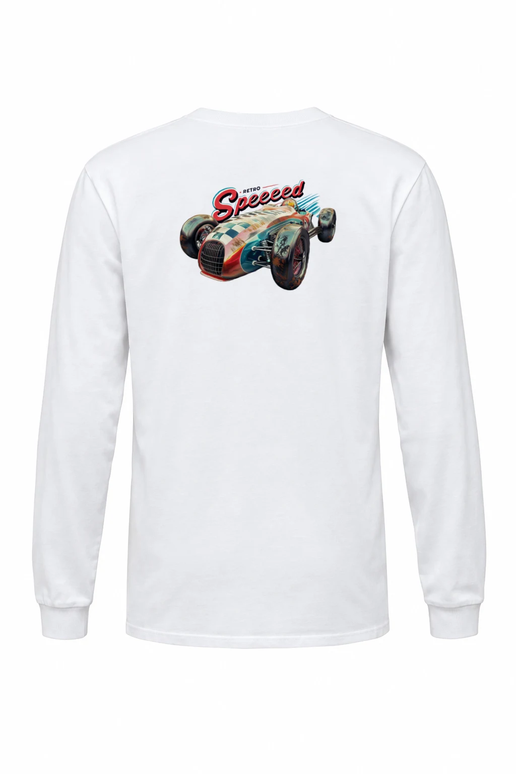 "Retro Speed" Unisex Longsleeve T-shirt | Gildan 2400