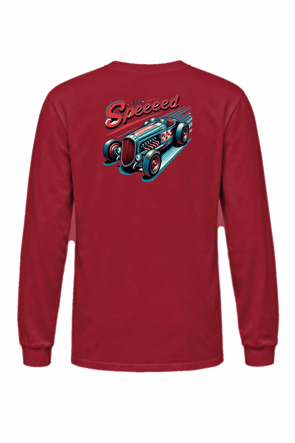 "Retro Speed" Unisex Longsleeve T-shirt | Gildan 2400