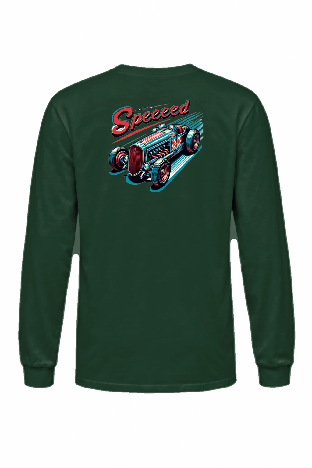 "Retro Speed" Unisex Longsleeve T-shirt | Gildan 2400