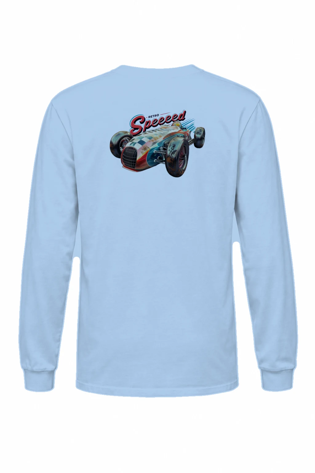 "Retro Speed" Unisex Longsleeve T-shirt | Gildan 2400
