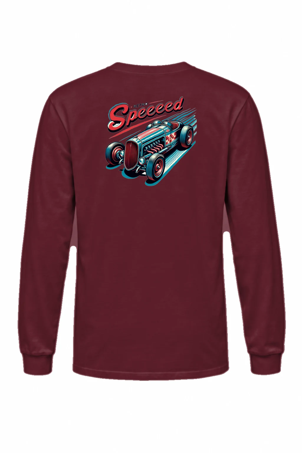 "Retro Speed" Unisex Longsleeve T-shirt | Gildan 2400