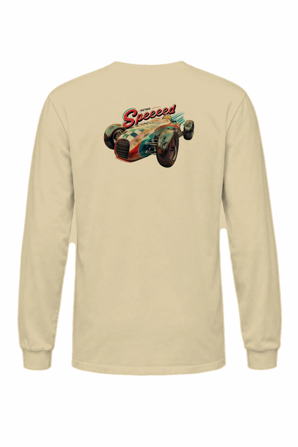 "Retro Speed" Unisex Longsleeve T-shirt | Gildan 2400