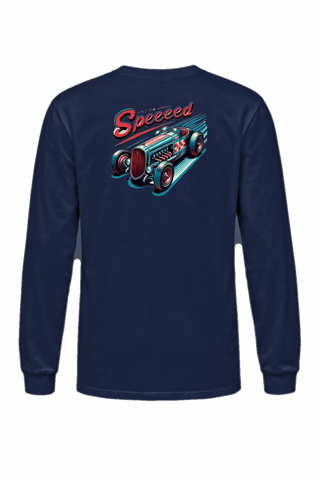 "Retro Speed" Unisex Longsleeve T-shirt | Gildan 2400