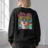 "Retro Vibes" Heavy Blend Unisex Crewneck Sweatshirt | Gildan 18000