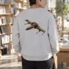 "Retro X-Wing Schematic" Heavy Blend Unisex Crewneck Sweatshirt | Gildan 18000