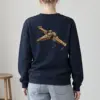 "Retro X-Wing Schematic" Heavy Blend Unisex Crewneck Sweatshirt