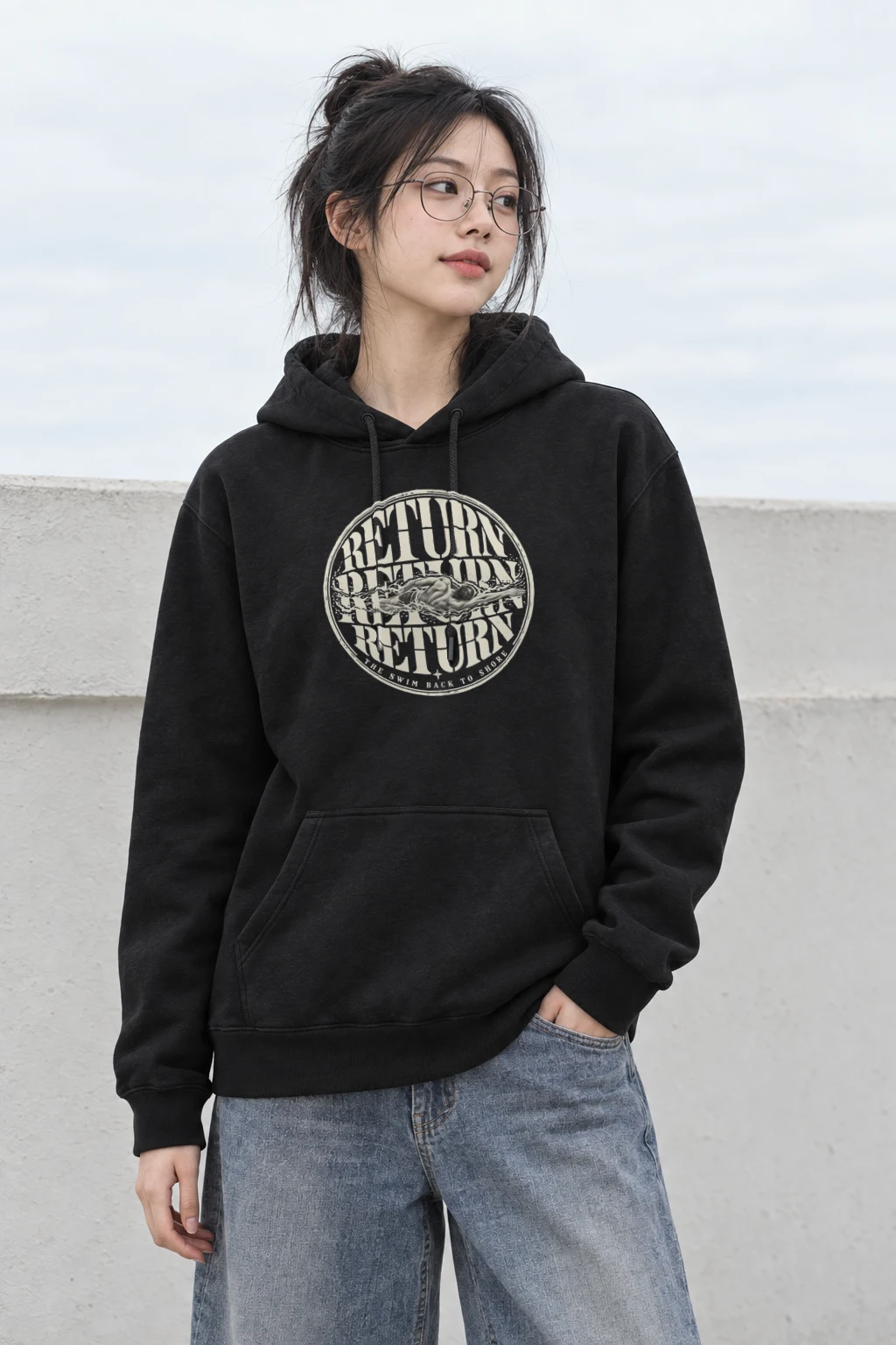 "Return Return Return Return" Heavy Blend Unisex Pullover Hoodie
