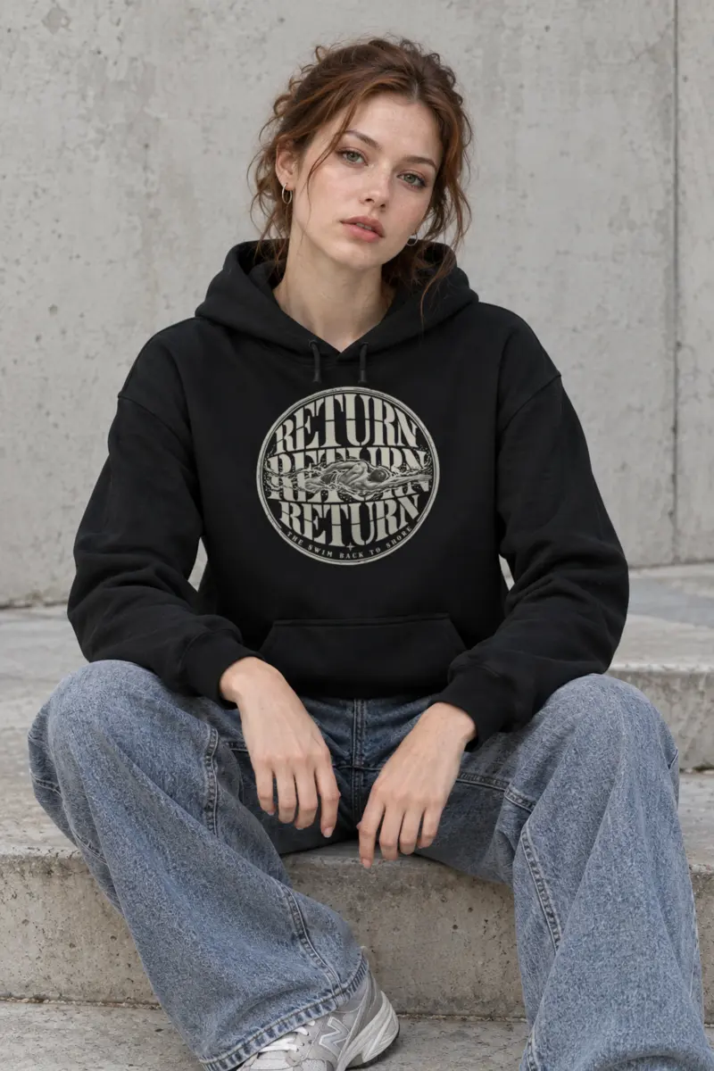 "Return Return Return Return" Heavy Blend Unisex Pullover Hoodie