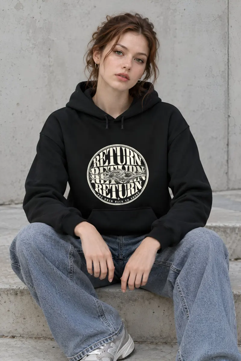 "Return Return Return Return" Heavy Blend Unisex Pullover Hoodie