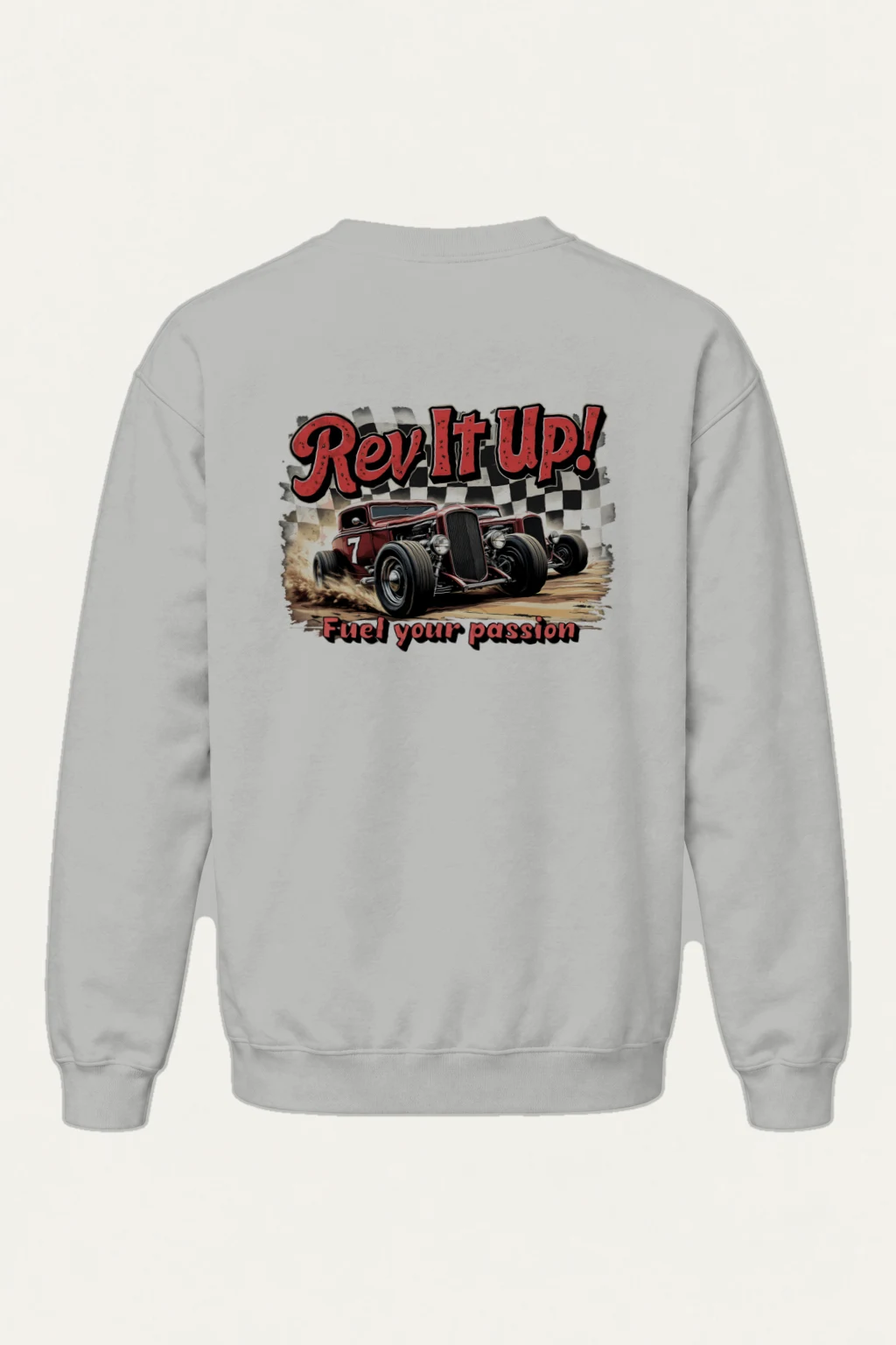 "Rev It Up" Heavy Blend Unisex Crewneck Sweatshirt | Gildan 18000