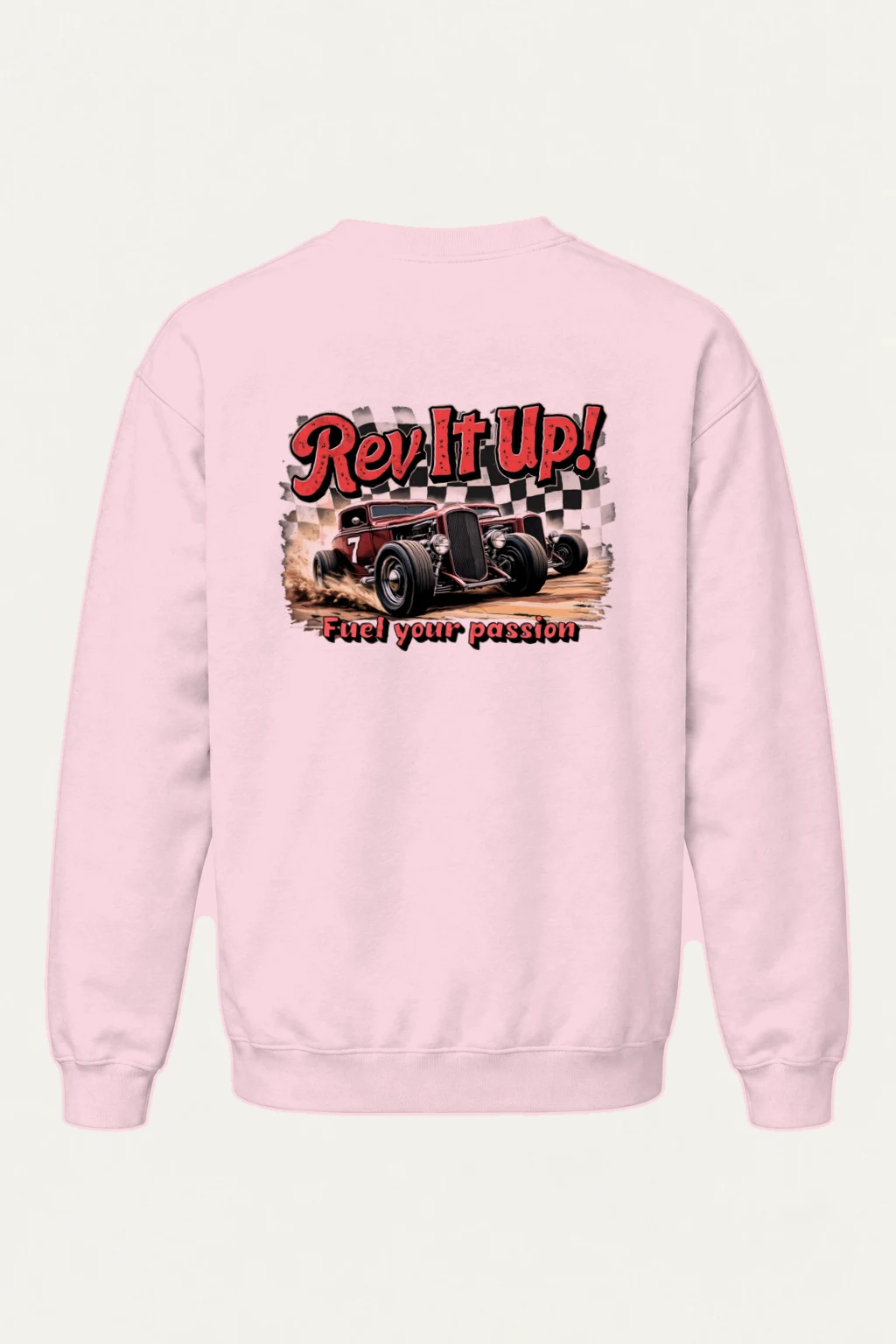 "Rev It Up" Heavy Blend Unisex Crewneck Sweatshirt | Gildan 18000