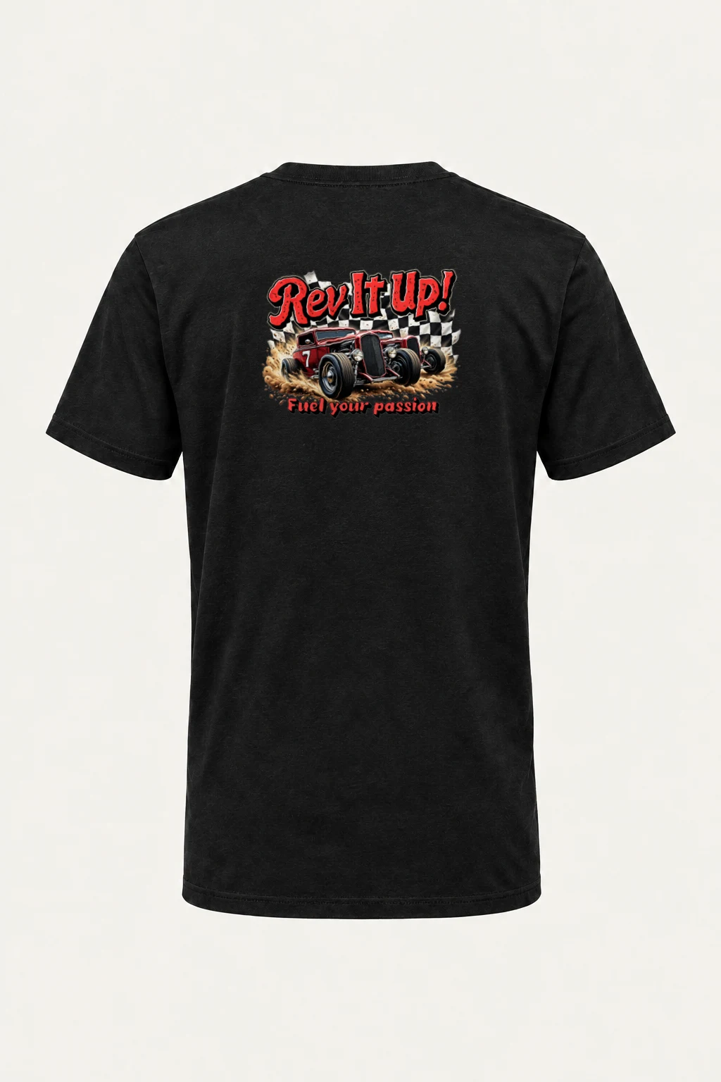 "Rev It Up" Heavyweight Unisex Crewneck T-shirt | Gildan 5000