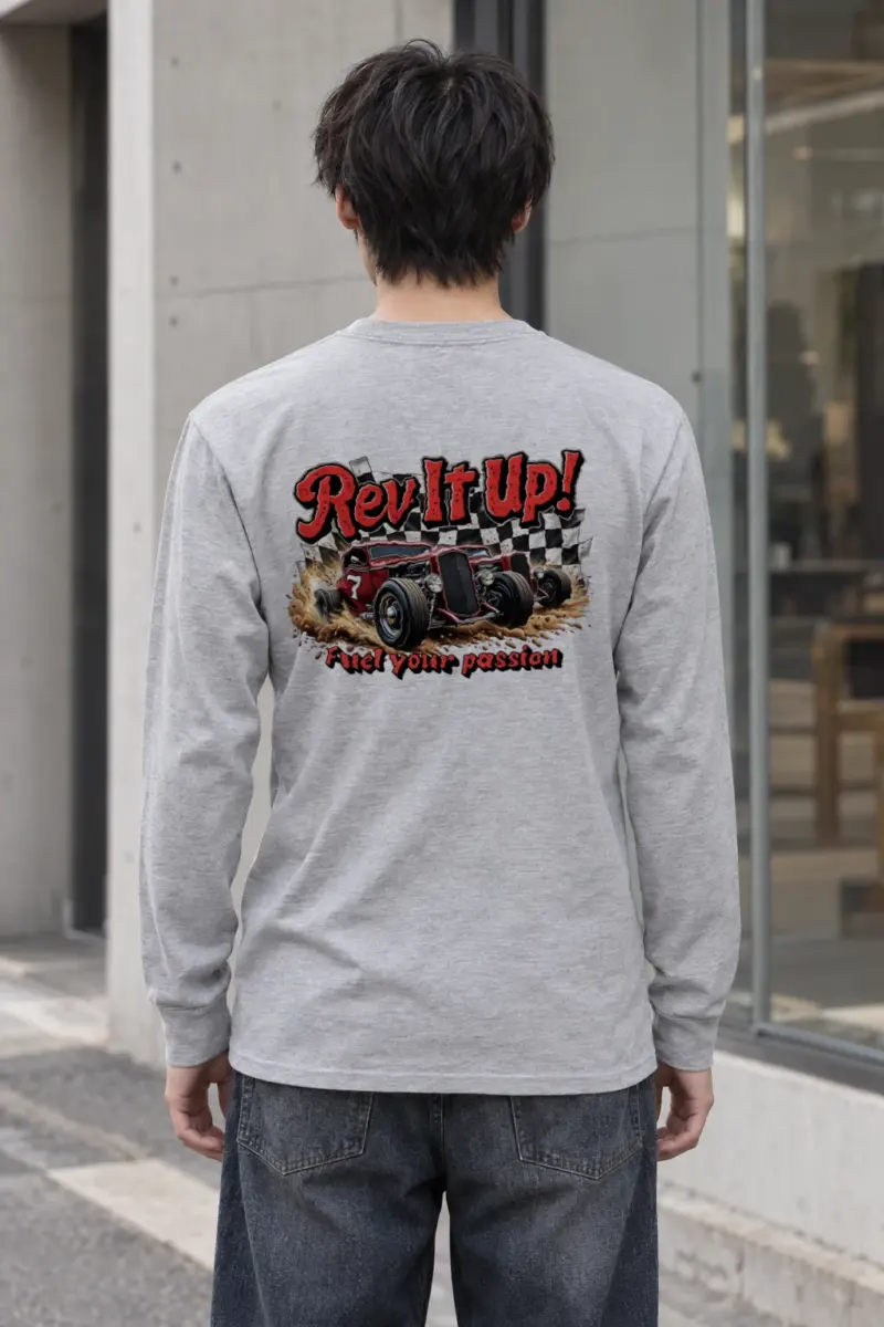 "Rev It Up" Unisex Longsleeve T-shirt
