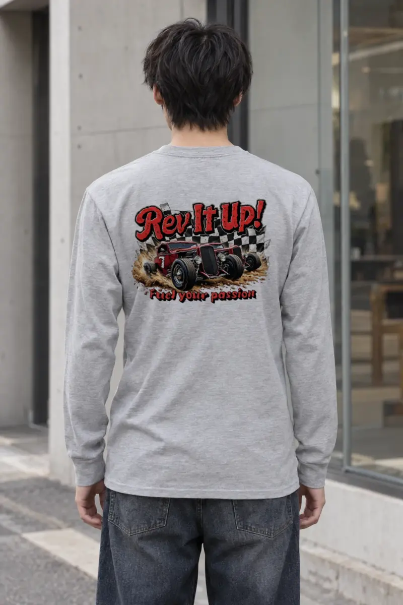 "Rev It Up" Unisex Longsleeve T-shirt