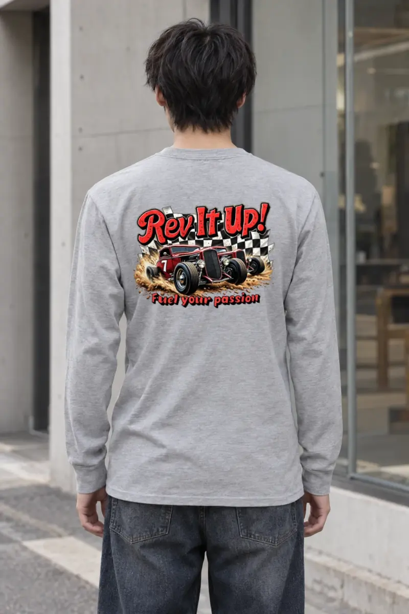 "Rev It Up" Unisex Longsleeve T-shirt